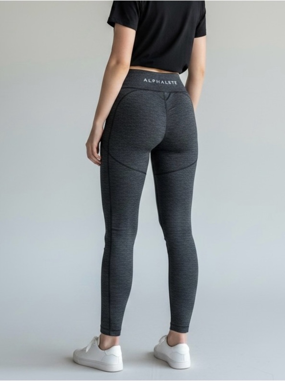 Alphalete Revival OG Seamless Crop Leggings